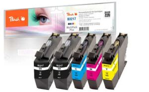 Peach PI500-225 Druckerpatrone 5 Stück(e) Kompatibel Standardertrag Schwarz, Cyan, Magenta, Gelb