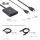 CLUB3D HDMI + Micro USB to DisplayPort™ 4K120Hz or 8K30Hz M/F Active Adapter