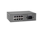 LevelOne 8-Port-Fast Ethernet-PoE-Switch, 4 Ports RJ45, 4 Ports RJ45 PoE Plus, 61.6W