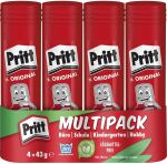Pritt Klebestifte Multipack, 4 x 43g, 9H PK8MP