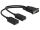 DELOCK DMS Kabel DMS-59 -> 2x Displayport StBu 0.25m