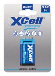 XCell Performance Alkaline 6LR61 9V-Block Batterie 1er Blister