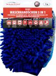 XANTOS Chenille-Waschhandschuh 3in1