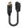 Lindy 41005 Videokabel-Adapter 0,15 m DisplayPort HDMI Schwarz