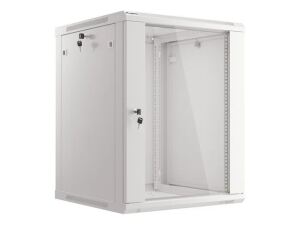 Lanberg WF01-6615-10S Rack 15U Wandmontiertes Regal Grau
