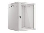 Lanberg WF01-6615-10S Rack 15U Wandmontiertes Regal Grau