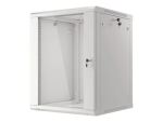 Lanberg WF01-6615-10S Rack 15U Wandmontiertes Regal Grau