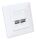Intellinet 771917 Steckdose 2 x RJ-45 Weiß