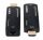 Manhattan 1080p HDMI over Ethernet Extender Kit in kompaktem Format, HDMI-Signalverlängerung mit 1080p@60Hz bis zu 60 m über ein einzelnes Cat6-Netzwerkkabel, Sender- und Empfängermodul, Power over Cable, ultrakompaktes Format, schwarz