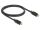 DELOCK USB-Kabel Supersp. 10Gbps C->C St/St je 1 Schr. 1m