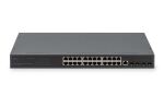 Digitus 24-Port Gigabit Switch, 19 Zoll, Managed, 4 SFP+ Uplinks