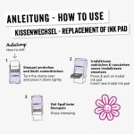 trodat Motivstempel Printy edy pastell+lil Kissen lil de/eng