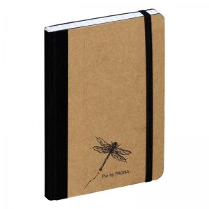Pagna 26057-11 Notizbuch A6 192 Blätter Schwarz, Braun