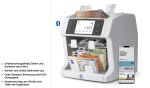 Safescan 2995-SC Banknotenzähler 2xFächer, 7-fache Prüfung