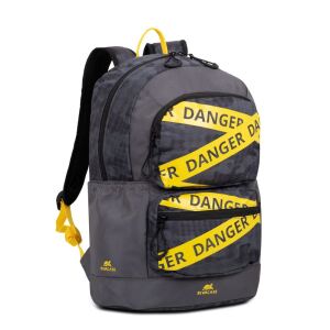 Rivacase Erebus 33,8 cm (13.3") Rucksack Camouflage, Grau