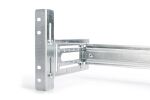 Digitus 482,6 mm (19“)-Rack-Mount DIN Rail Panel, 4HE