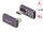 DeLOCK USB Adapter 40 Gbps USB Type-C PD 3.1 240 W Stecker zu Buchse gedreht gewinkelt links / rechts 8K 60 Hz Metall