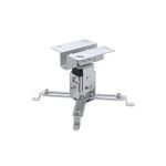 Techly ICA-PM-2S Projektorhalterung Zimmerdecke Silber