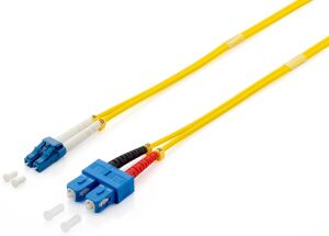 Equip LC / SC-Glasfaser-Patchkabel, OS2, 3.0m
