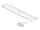 DELOCK Befestigungsschelle 3,2 mm mit KBI 100x2,5mm weiß