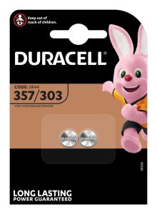 Duracell 303/357 Einwegbatterie SR44 Siler-Oxid (S)