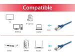 Equip Cat.6 S/FTP Patchkabel, 15m, Blau