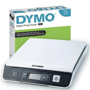 DYMO M10 Paketwaage | bis zu 10 kg | USB Briefwaage mit LCD-Bildschirm | 20 cm x 20 cm