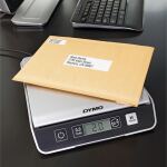 DYMO M10 Paketwaage | bis zu 10 kg | USB Briefwaage mit LCD-Bildschirm | 20 cm x 20 cm