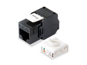 Equip Cat.6A Ungeschirmtes Keystone Jack werkzeugfrei, 8 Stück/Packung