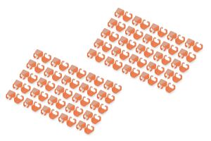 Digitus Farbclips für Patchkabel - Orange