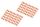 Digitus Farbclips für Patchkabel - Orange