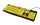 Geemarc Telecom 3521350020762 Tastatur Universal USB QWERTY Schwarz, Gelb