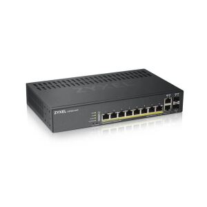 Zyxel GS1920-8HPV2 Managed Gigabit Ethernet (10/100/1000) Power over Ethernet (PoE) Schwarz