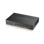 Zyxel GS1920-8HPV2 Managed Gigabit Ethernet (10/100/1000) Power over Ethernet (PoE) Schwarz