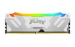 Kingston Technology FURY 64GB 6400MT/s DDR5 CL32 DIMM (2er-Kits) Renegade RGB Weiß XMP
