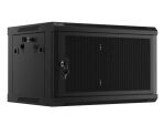 Lanberg WF01-6406-23B Rack 6U Wandmontiertes Regal Schwarz