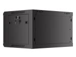 Lanberg WF01-6406-23B Rack 6U Wandmontiertes Regal Schwarz