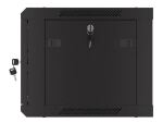 Lanberg WF01-6406-23B Rack 6U Wandmontiertes Regal Schwarz