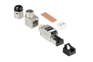 Alcasa GC-N0165 Drahtverbinder RJ45 Aluminium