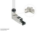 Alcasa GC-N0165 Drahtverbinder RJ45 Aluminium