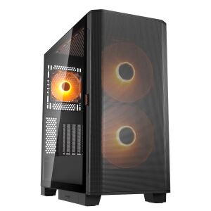COUGAR Gehäuse Midi-Tower, Airface FLO, ARGB, Schwarz