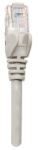 Intellinet Netzwerkkabel, Cat6, U/UTP, CCA, Cat6-kompatibel, RJ45-Stecker/RJ45-Stecker, 2,0 m, grau