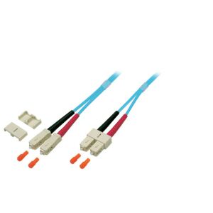 EFB Elektronik O7413.15 InfiniBand/Glasfaserkabel 15 m SC Türkis