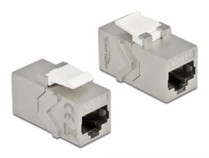 DeLOCK Keystone Modul RJ45 Buchse zu RJ45 Buchse Cat.6A
