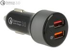 KFZ-USB Ladeadapter Navilock 12V -> 2x USB A St/Bu