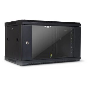 Inter-Tech SMA-6406 6U Wandmontiertes Regal Schwarz