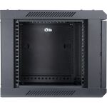 Inter-Tech SMA-6406 6U Wandmontiertes Regal Schwarz