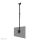 Neomounts CL35-340BL12 Monitor-/TV-Deckenhalterung 23-42" - H 106-156 cm