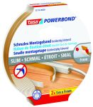 tesa Powerbond Schmal 2 x 5m x 9mm