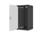 Lanberg WF10-2312-10B Rack 12U Wandmontiertes Regal Schwarz